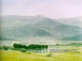 Paysage dans le Riesengebirge romantique Caspar David Friedrich